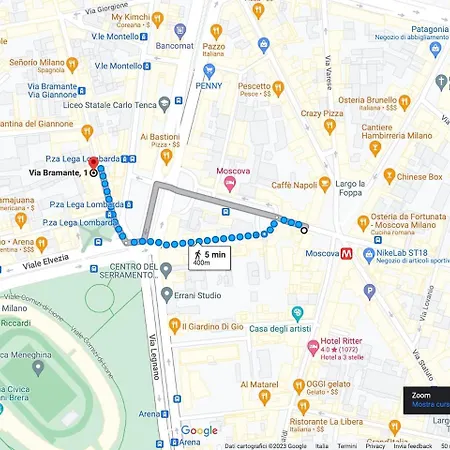 Apartment Wonderful Brera Near Moscova M2 *